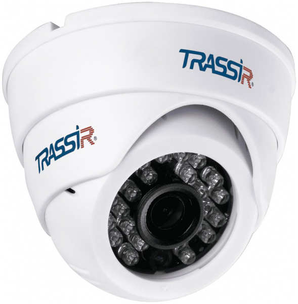 Видеокамера IP Trassir TR-D8121IR2W 2.8 Белая