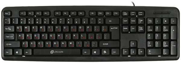 Клавиатура Oklick 90MV2 Черная