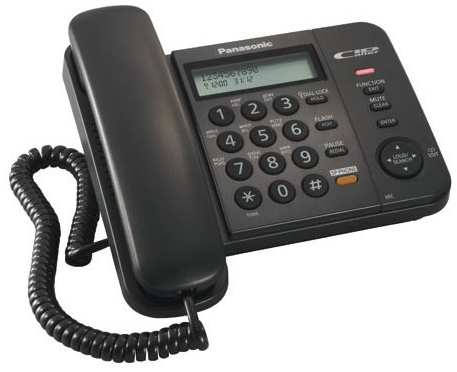 Телефон Panasonic KX-TS2358 Черный 3603571