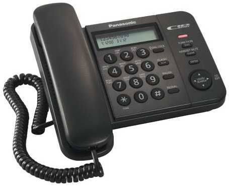 Телефон Panasonic KX-TS2356 Черный 3603572