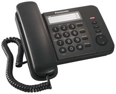 Телефон Panasonic KX-TS2352 Черный 3603576