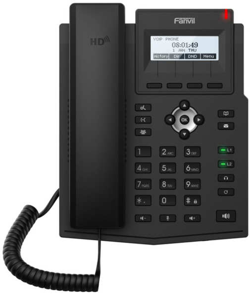 Телефон IP Fanvil X1SP Черный 3603594