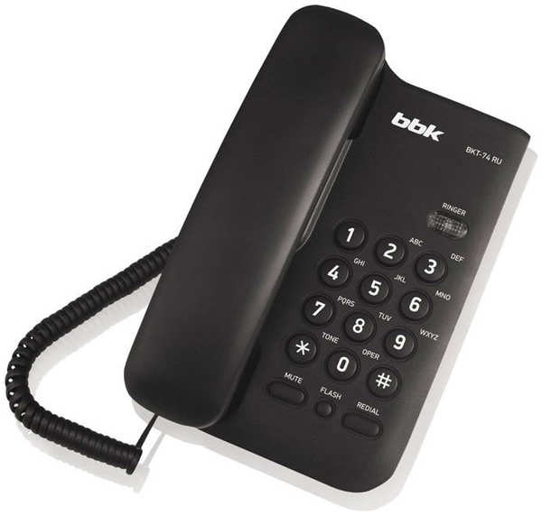 Телефон BBK BKT-74 RU Черный 3603599