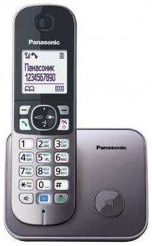 Радиотелефон Panasonic KX-TG6811 Серый 3605414