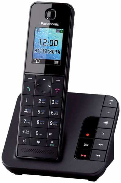 Радиотелефон Panasonic KX-TGH220 Черный 3605420