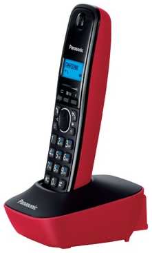 Радиотелефон Panasonic KX-TG1611 Красный 3605424