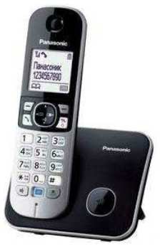 Радиотелефон Panasonic KX-TG6811 Черный 3605425