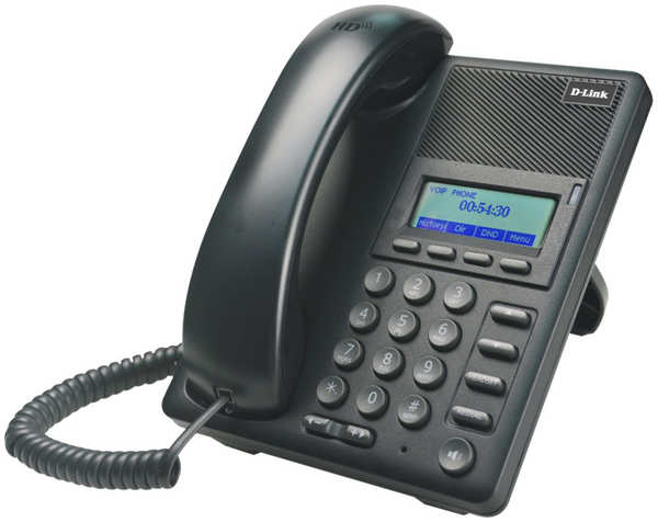 Телефон IP D-Link DPH-120SE F1 Черный 3605430