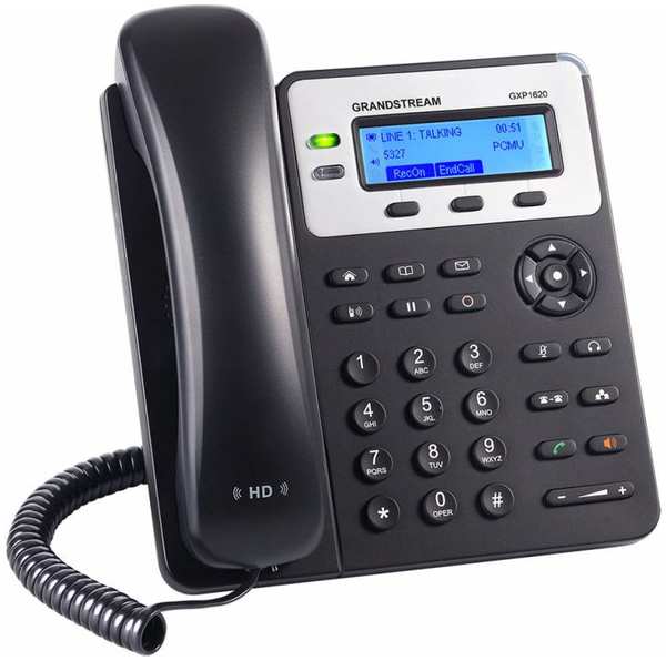 Телефон IP Grandstream GXP-1620 Черный 3605464