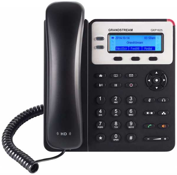 Телефон IP Grandstream GXP-1625 Черный 3605468