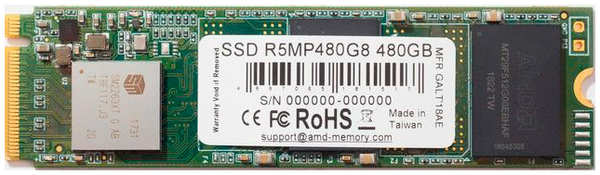 Твердотельный накопитель(SSD) AMD SSD накопитель R5MP480G8 3605535