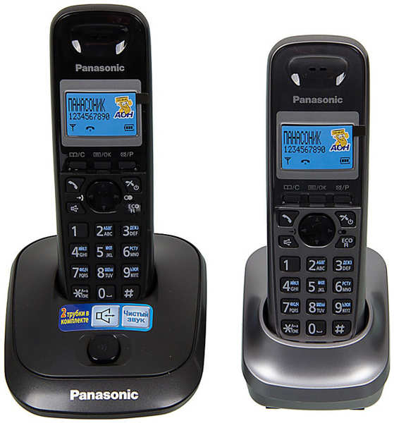 Радиотелефон Panasonic KX-TG2512 Черный 3605801