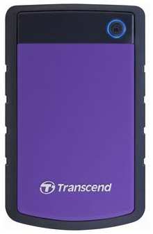 Внешний жесткий диск(HDD) Transcend Внешний жесткий диск StoreJet 25H3P TS1TSJ25H3P 1Тб Фиолетовый 3607938