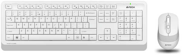 Клавиатура и мышь A4Tech Fstyler FG1010 White Grey 3609303