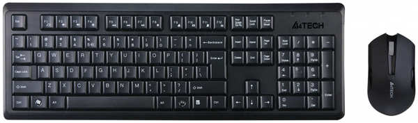 Клавиатура и мышь A4Tech V-Track 4200N Black USB 3609307