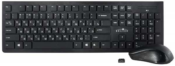 Клавиатура и мышь Oklick 250M USB