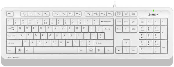 Клавиатура A4Tech Fstyler FK10 White Grey USB 3609341