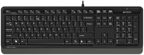Клавиатура A4Tech Fstyler FK10 Black Grey USB 3609361
