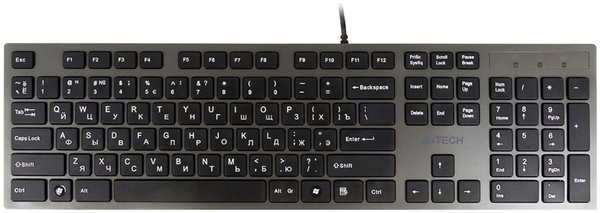 Клавиатура A4Tech KV-300H dark Grey USB 3609388