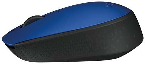 Мышь Logitech M171 оптическая беспроводная USB Синяя 3609402
