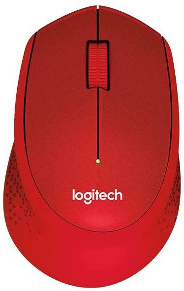 Мышь Logitech M330 оптическая беспроводная USB Красная 3609409