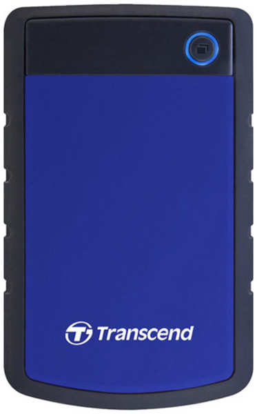 Внешний жесткий диск(HDD) Transcend Внешний жесткий диск StoreJet 25H3 TS1TSJ25H3B 1Тб Синий 3613047