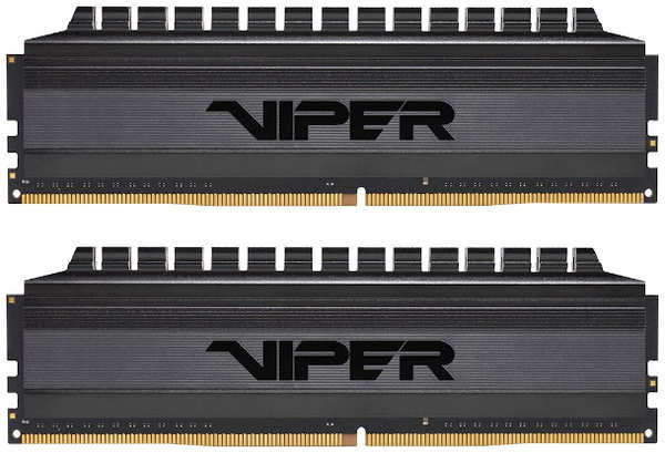 Оперативная память Patriot Memory 64Gb (2x32 Гб) DDR4 VIPER 4 BLACKOUT PVB464G360C8K 3630031