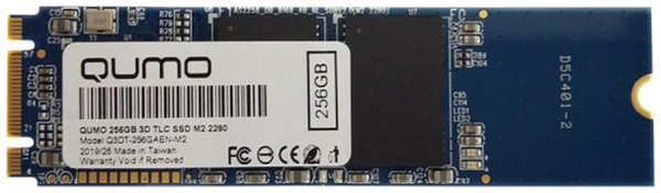 Твердотельный накопитель(SSD) Qumo Novation 3D 256Gb Q3DT-256GAEN-M2
