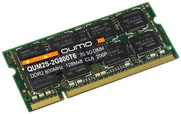Оперативная память Qumo 2Gb DDR2 QUM2S-2G800T6 3630601