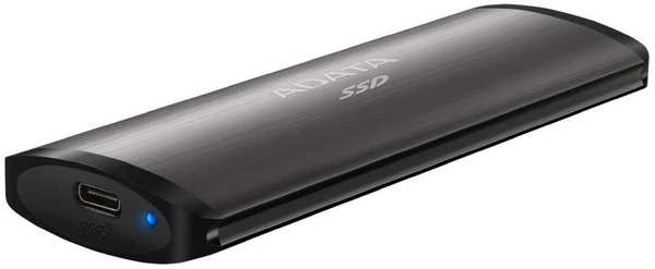 Внешний твердотельный накопитель(SSD) Adata A-Data SE760 Titanium 512Gb ASE760-512GU32G2-CTI