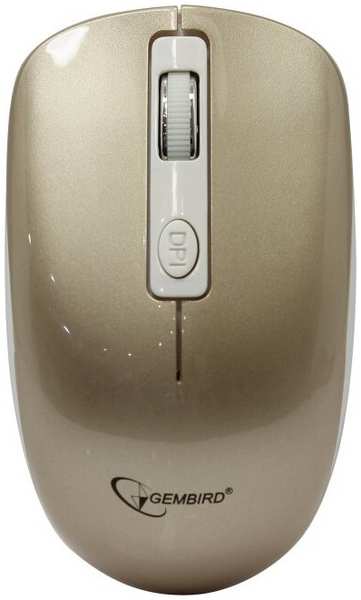 Мышь Gembird MUSW-400-G Gold USB 3632177