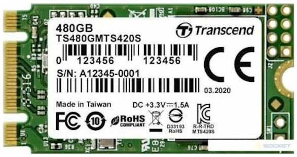 Твердотельный накопитель(SSD) Transcend 480Gb TS480GMTS420S