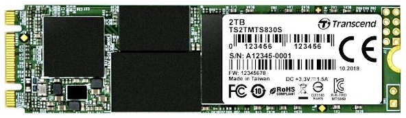 Твердотельный накопитель(SSD) Transcend 830S 2Tb TS2TMTS830S
