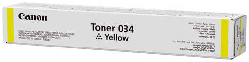 Картридж-тонер Canon Тонер 034 9451B001 желтый туба для копира iR C1225iF 3634171