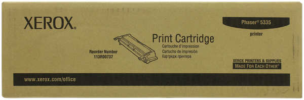 Картридж лазерный Xerox 113R00737 черный (10000стр.) для Ph 5335 3634203