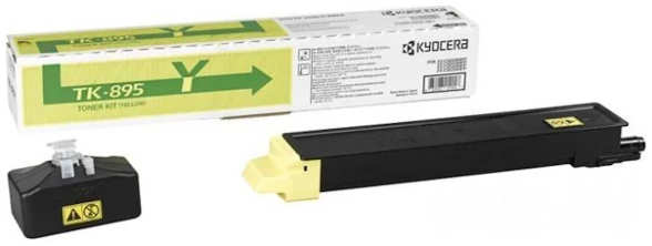 Картридж лазерный Kyocera 1T02K0ANL0 TK-895Y желтый (6000стр.) для FS-C8020 C8025 3634409