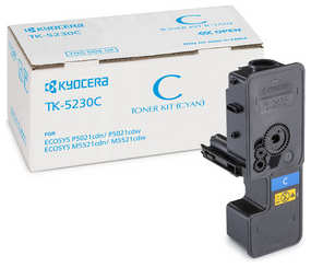 Картридж лазерный Kyocera 1T02R9CNL0 TK-5230C голубой (2200стр.) для P5021cdn cdw M5521cdn cdw 3634413