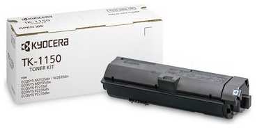 Картридж лазерный Kyocera TK-1150 черный (3000стр.) для P2235dn P2235dw M2135dn M2635dn M2635dw M2735dw 3634463