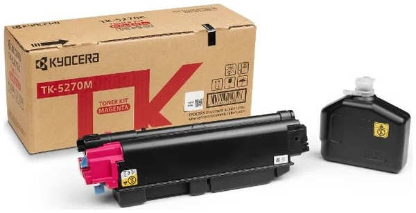 Картридж лазерный Kyocera TK-5270M пурпурный (6000стр.) для M6230cidn M6630cidn P6230cdn 3634473