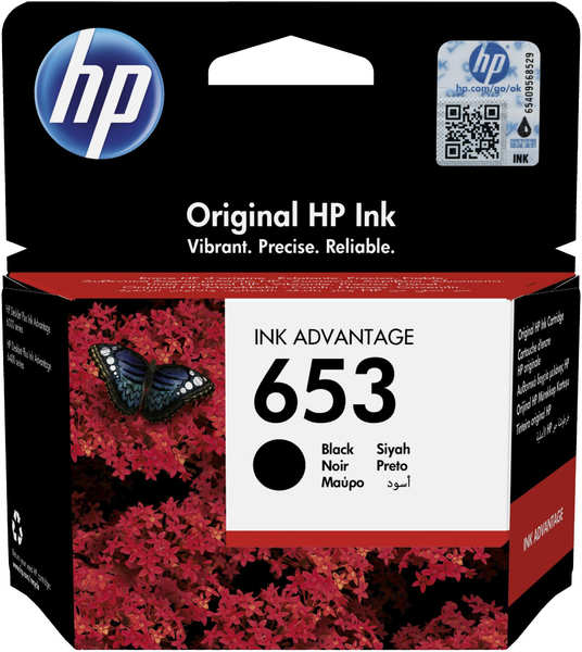 Картридж струйный HP 653 3YM75AE (360стр.) (6мл) для DeskJet Plus Ink Advantage 6075 6475