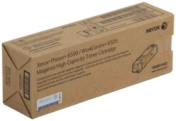 Картридж лазерный Xerox 106R01602 пурпурный (2500стр.) для Ph 6500 WC 6505