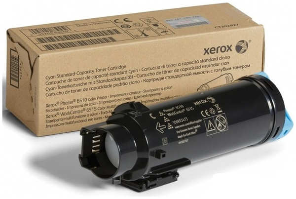 Картридж лазерный Xerox 106R03693 голубой (4300стр.) для P6510 WC6515 3634713