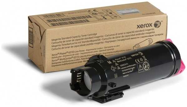 Картридж лазерный Xerox 106R03482 пурпурный (1000стр.) для Ph 6510 WC 6515