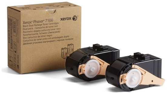 Картридж лазерный Xerox 106R02612 черный (10000стр.) для Ph 7100 3634719