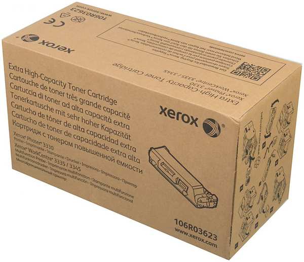 Картридж лазерный Xerox 106R03623 черный (15000стр.) для 3330 3634732