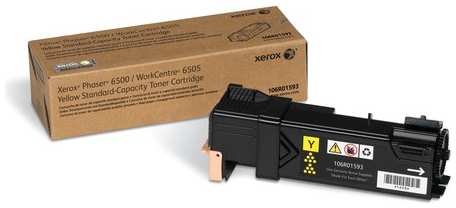 Картридж лазерный Xerox 106R01603 желтый (2500стр.) для Ph 6500 WC 6505 3634748