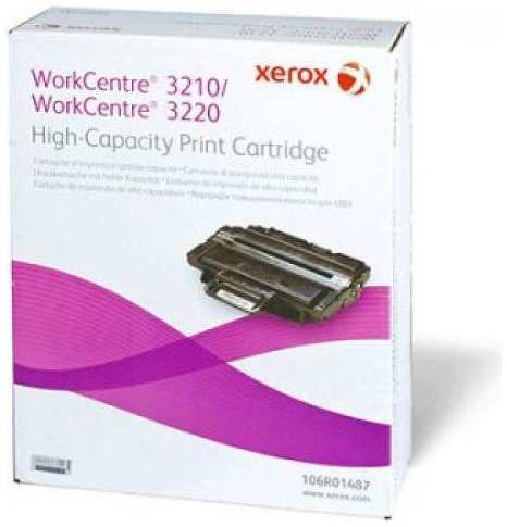Картридж лазерный Xerox 106R01487 черный (4100стр.) для WC 3210 3220 3634754