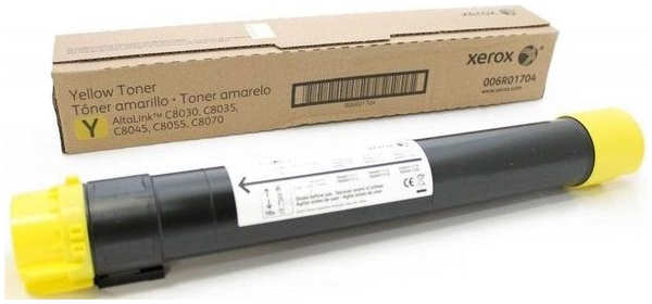 Картридж лазерный Xerox 006R01704 желтый (15000стр.) для AltaLink C8030 35 45 55 70 3634755