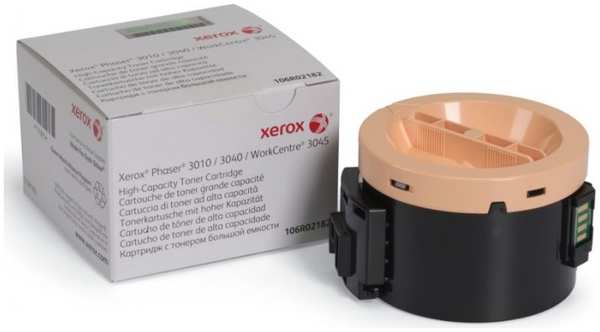 Картридж лазерный Xerox 106R02183 черный (2300стр.) для Ph 3010 WC 3045B 3634758