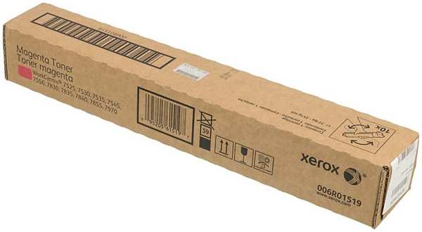 Картридж лазерный Xerox 006R01519 пурпурный (15000стр.) для WC7545 7556